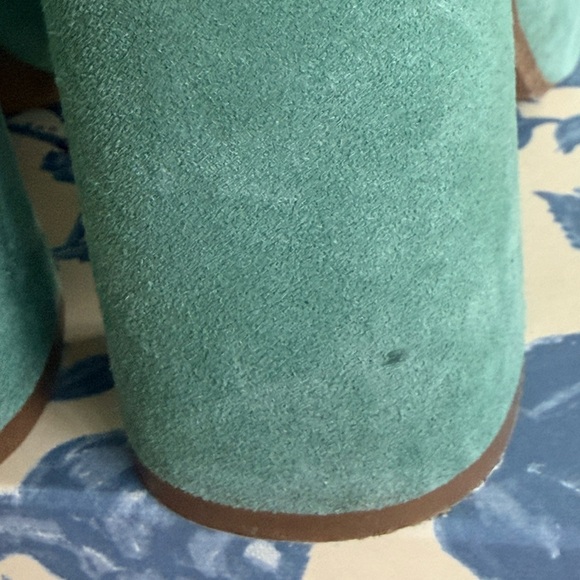 GUC - Sezane Alice heels in sea green - size 39 - Picture 8 of 13